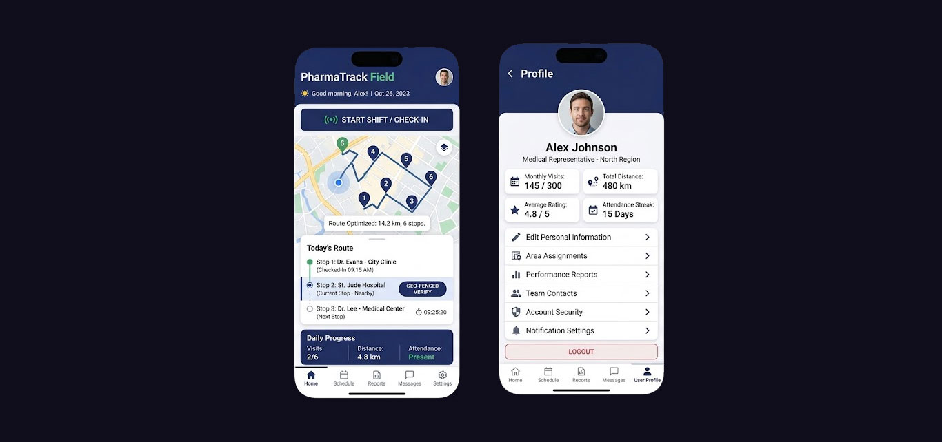 Field Rep App